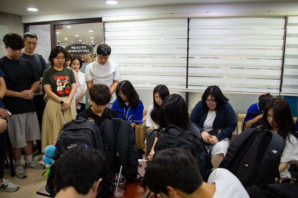 015A6764.jpg : 고등부 해외봉사팀 파송