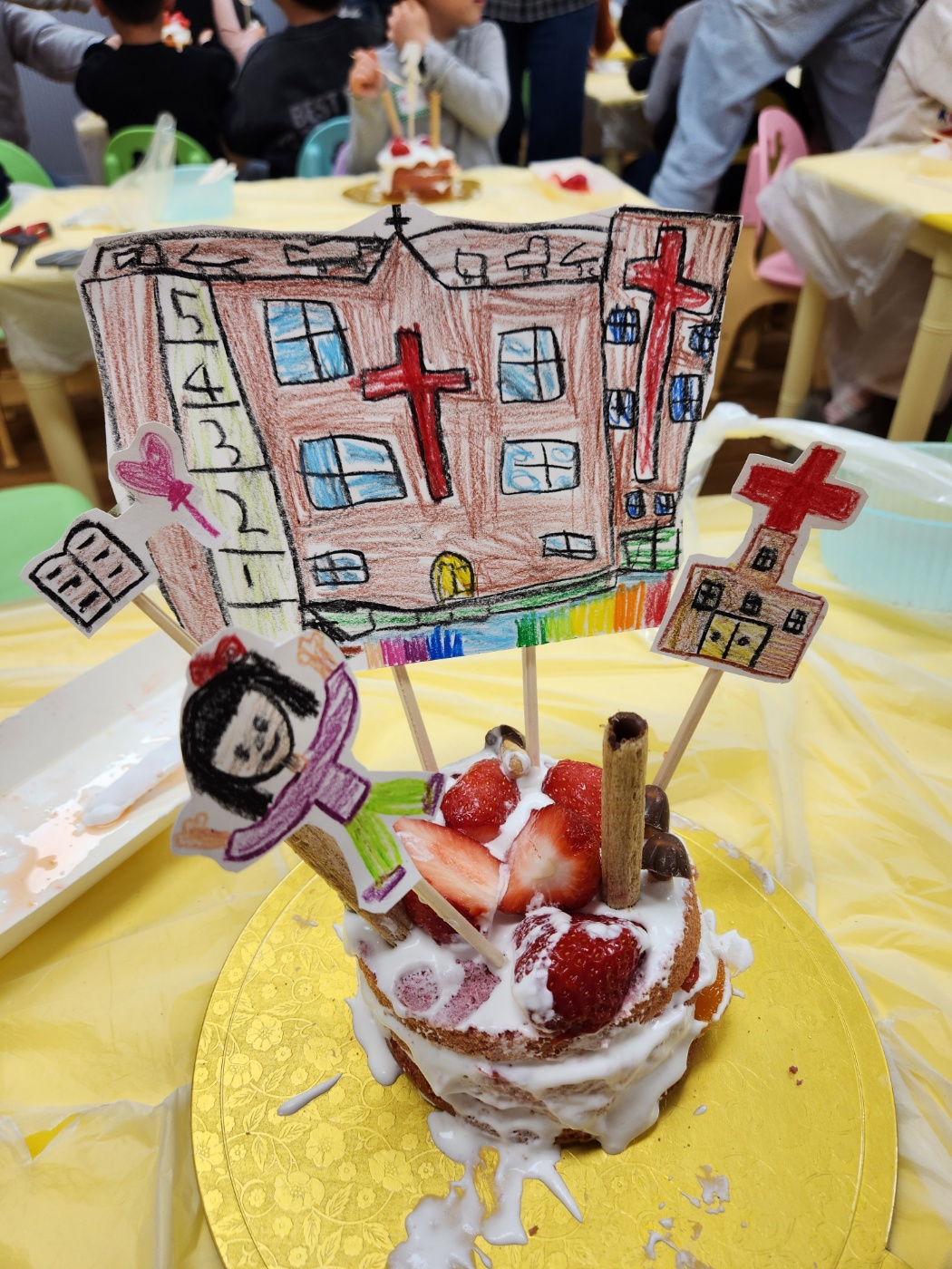 KakaoTalk_20260225_091406417.jpg : 유년부 겨울성경학교 첫째날입니다^^