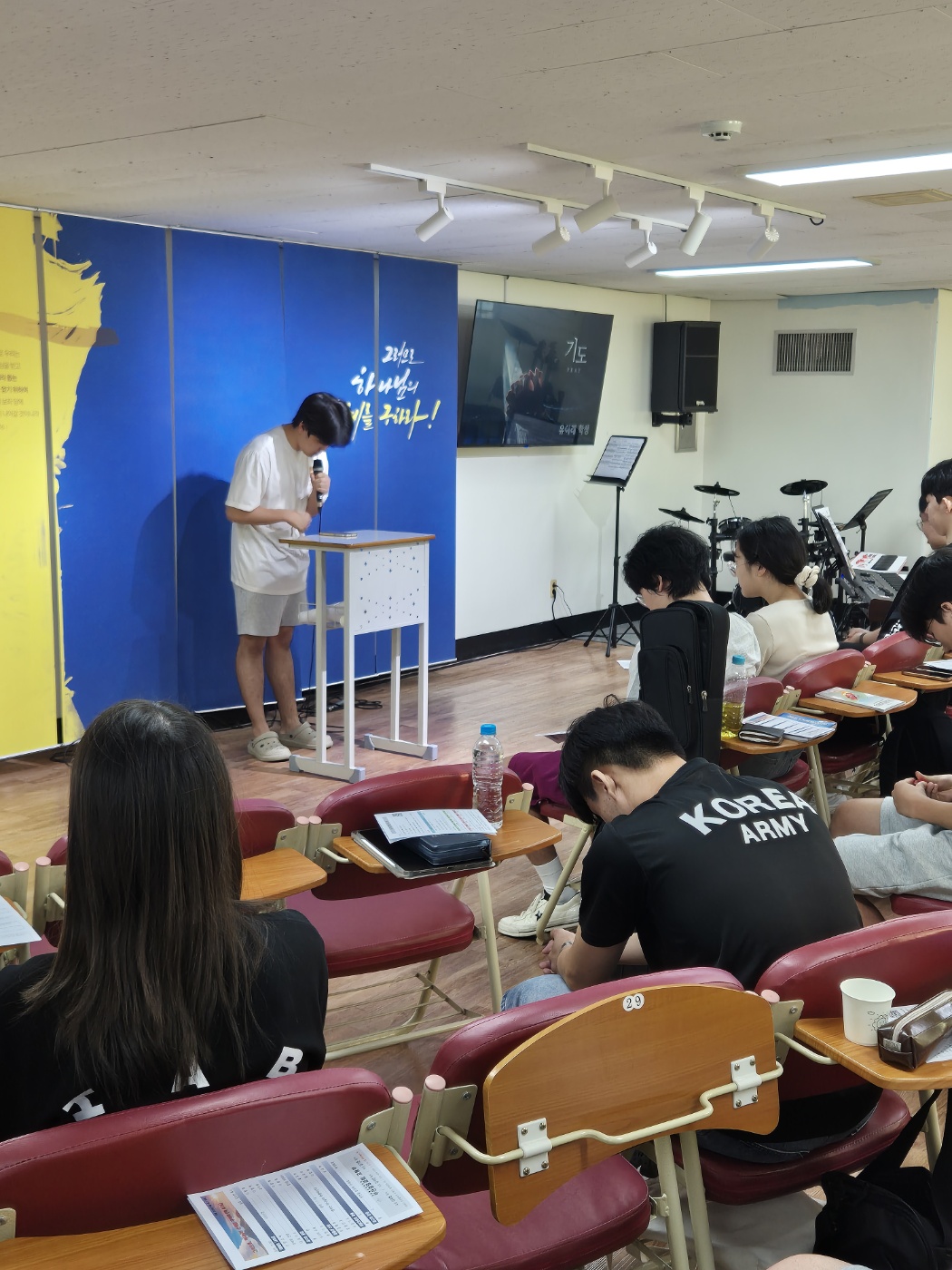 KakaoTalk_20240905_002957352.jpg : 9월 1일 고등부 예배 사진입니다