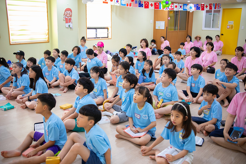 KakaoTalk_20240723_141503008_04.jpg : 2024년 7월 20일 유년부 여름성경학교 첫째날