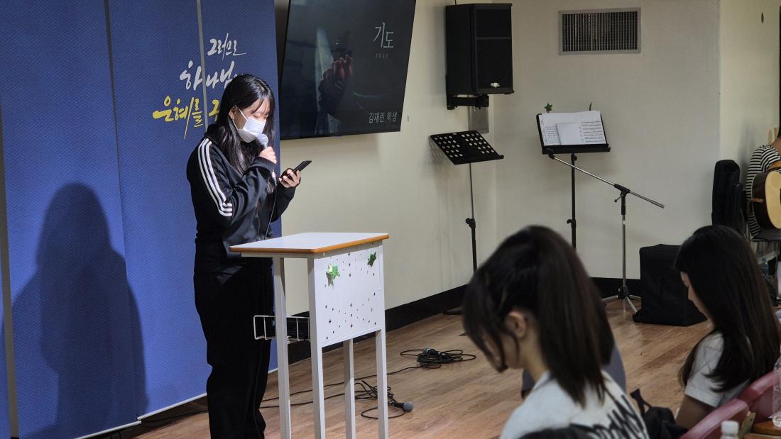 20250608_111442.jpg : 6월 8일 고등부 예배 사진입니다~