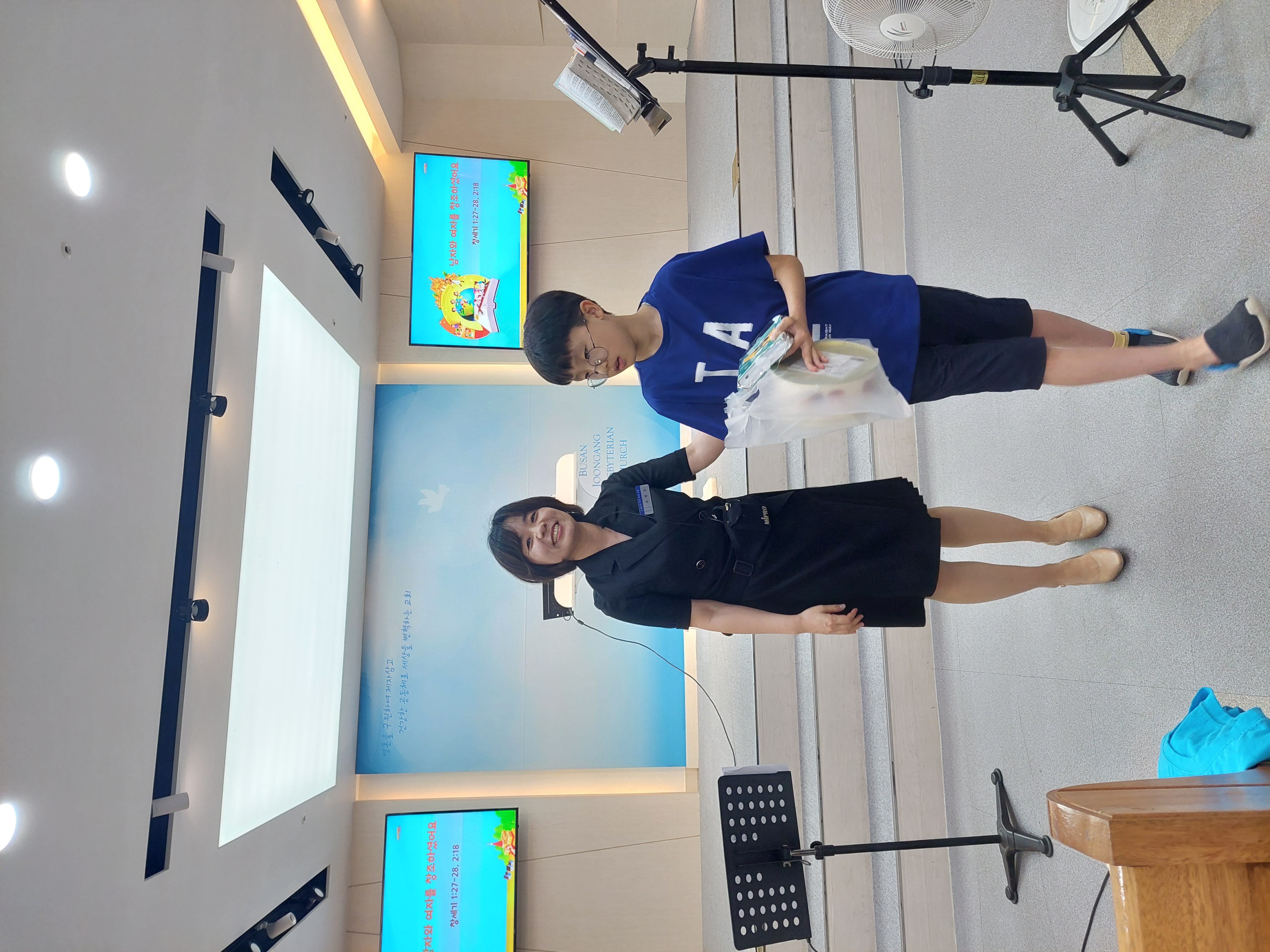 IMG_7155.jpeg : 7월 9일 초등부 예배입니다.