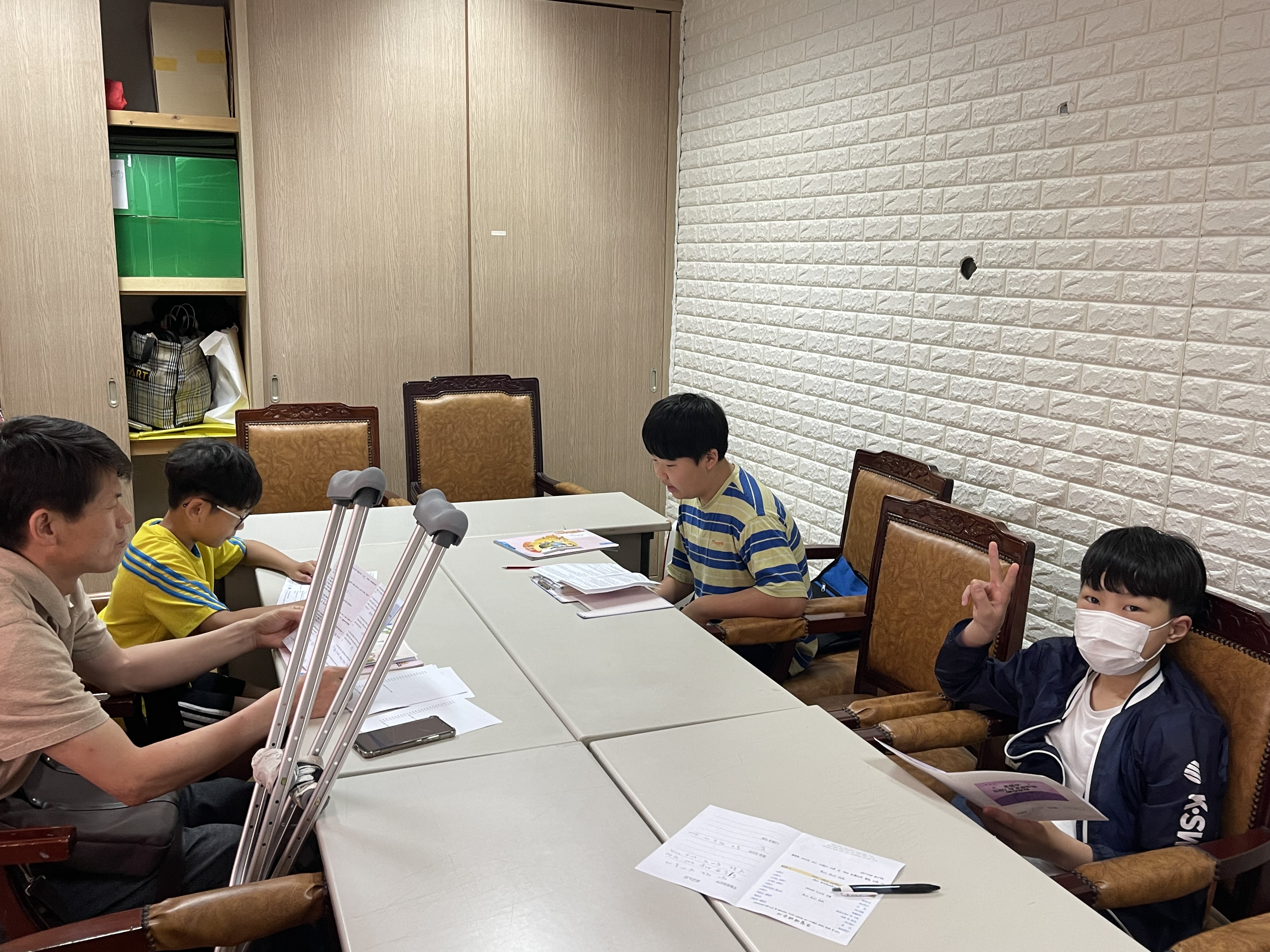 IMG_3851.jpeg : 6월 18일 초등부 예배입니다.