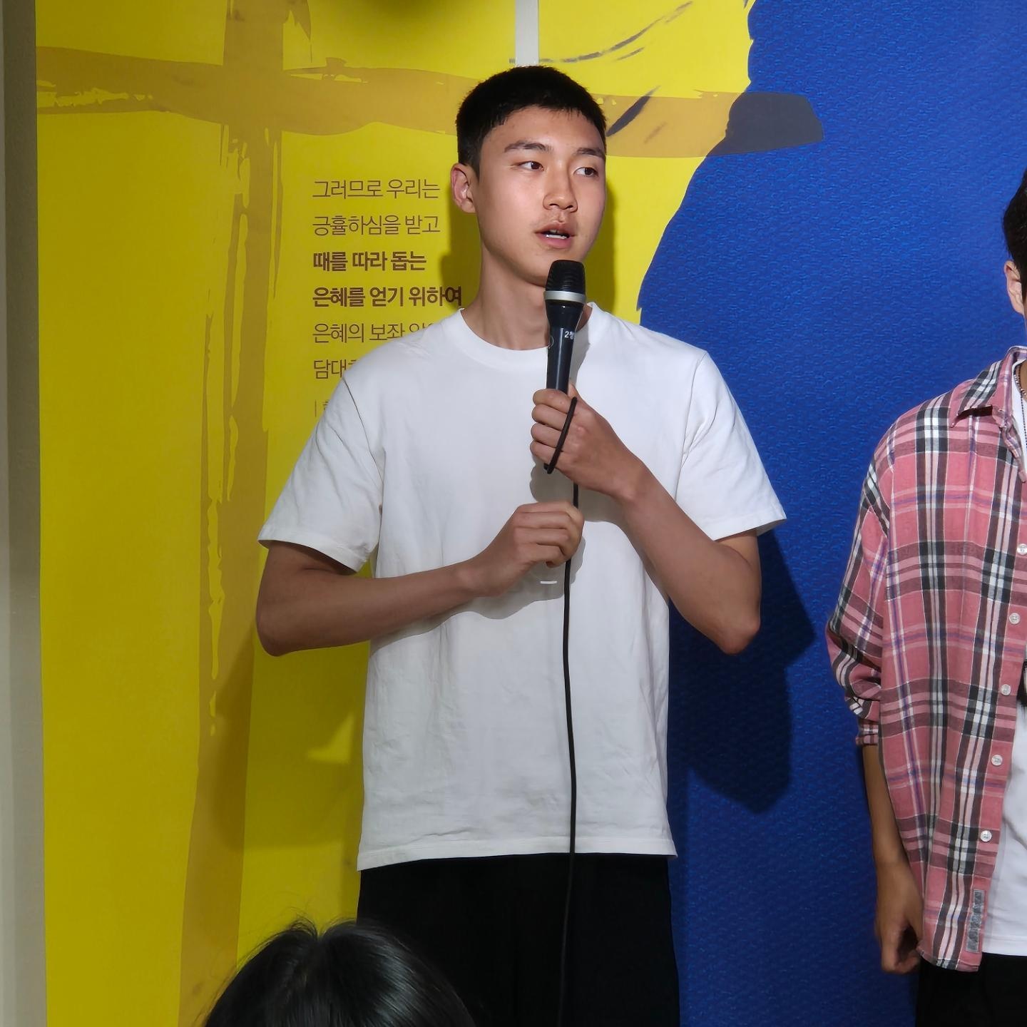 KakaoTalk_20240719_200949602.jpg : 7월 14일 고등부 예배 사진입니다