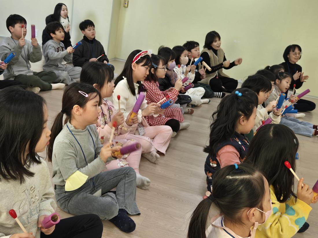 KakaoTalk_20260214_112453366_10.jpg : 2월 2주 유년부 예배 모습입니다^^