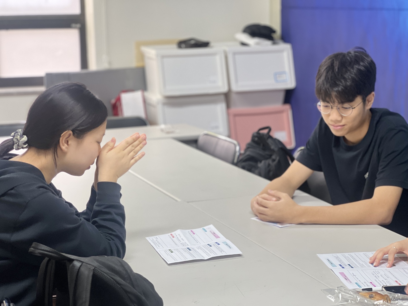 KakaoTalk_20240923_205754642_27.jpg : 9월 22일 고등부 예배 사진입니다