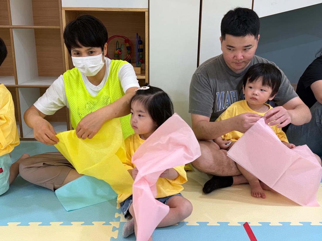 채색옷을 벗고 십자가 옷을 입어요 (22).jpg : 20250706 영아부 여름성경학교 첫째날