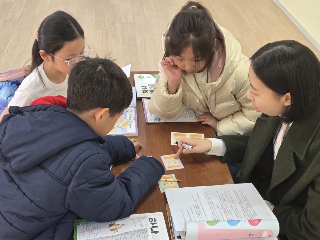KakaoTalk_20250119_213903058_10.jpg : 1월 셋째 주 유년부 모습입니다.